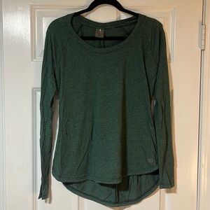 Dark green long sleeve Calia tee
